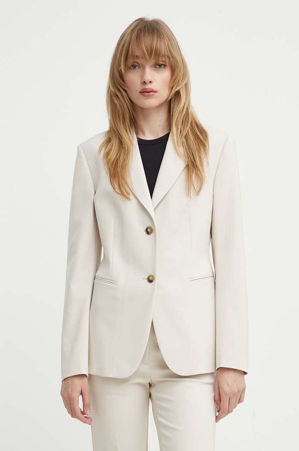 Tiger of Sweden Sako Tiger Of Sweden Ylja boja: bež, jednoredno zakopčavanje, bez uzorka, S69302091