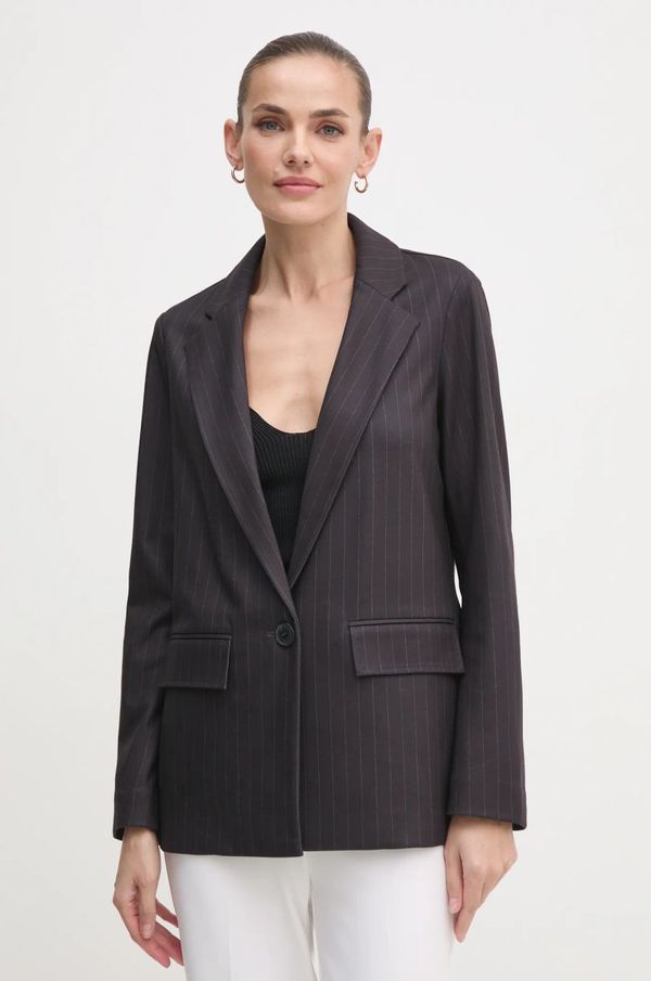 United Colors of Benetton Sako United Colors of Benetton boja: crna, jednoredno zakopčavanje, s uzorkom, 2GEVDW02M