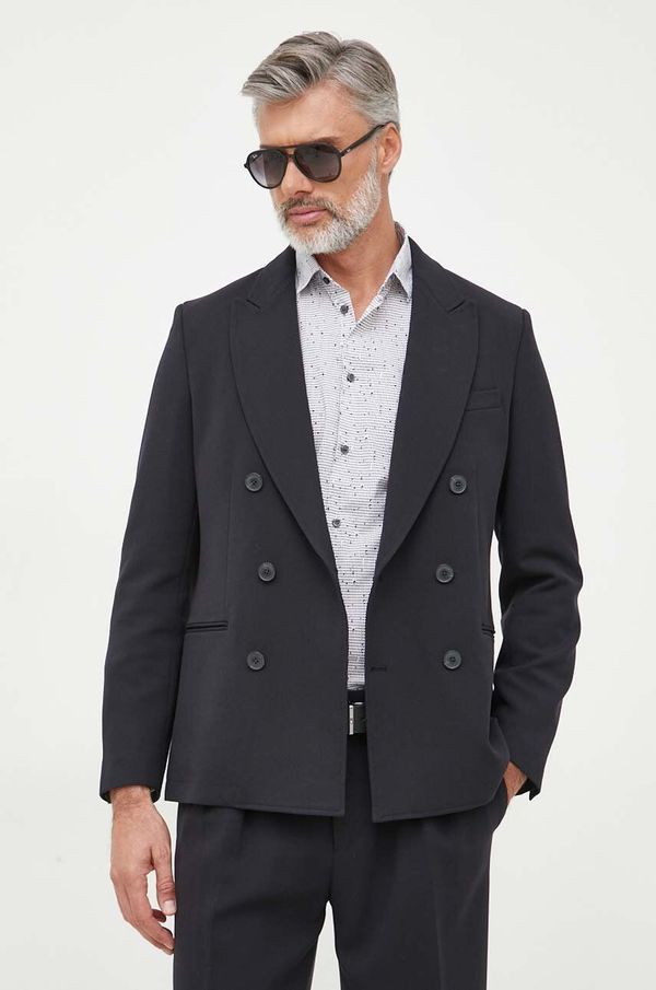 United Colors of Benetton Sako United Colors of Benetton za muškarce, boja: crna