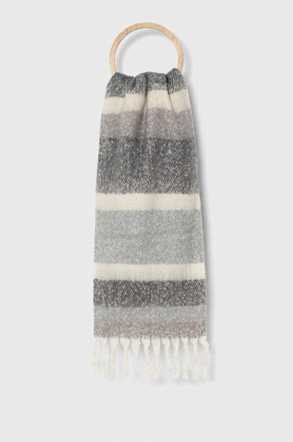 Abercrombie & Fitch Šal Abercrombie & Fitch za žene, boja: srebrna, s uzorkom