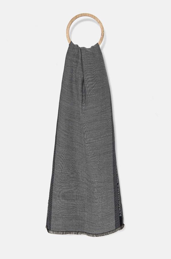 Aeronautica Militare Šal Aeronautica Militare za muškarce, boja: siva, s uzorkom, SH1116L482