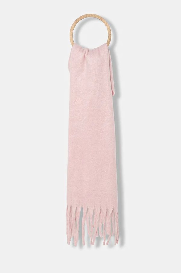 Answear Lab Šal Answear Lab za žene, boja: ružičasta, bez uzorka