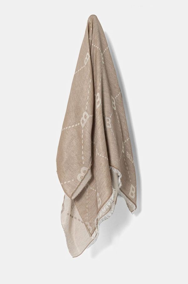 Blugirl Blumarine Šal Blugirl Blumarine za žene, boja: bež, s uzorkom, PA5005.T0300