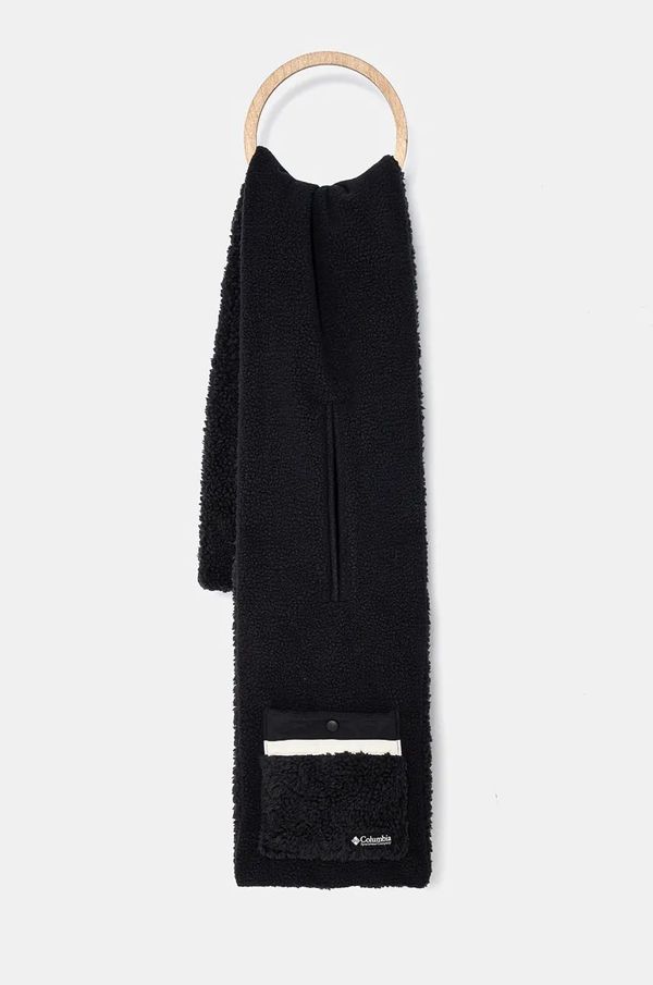 Columbia Šal Columbia Helvetia boja: crna, s uzorkom, 2093401