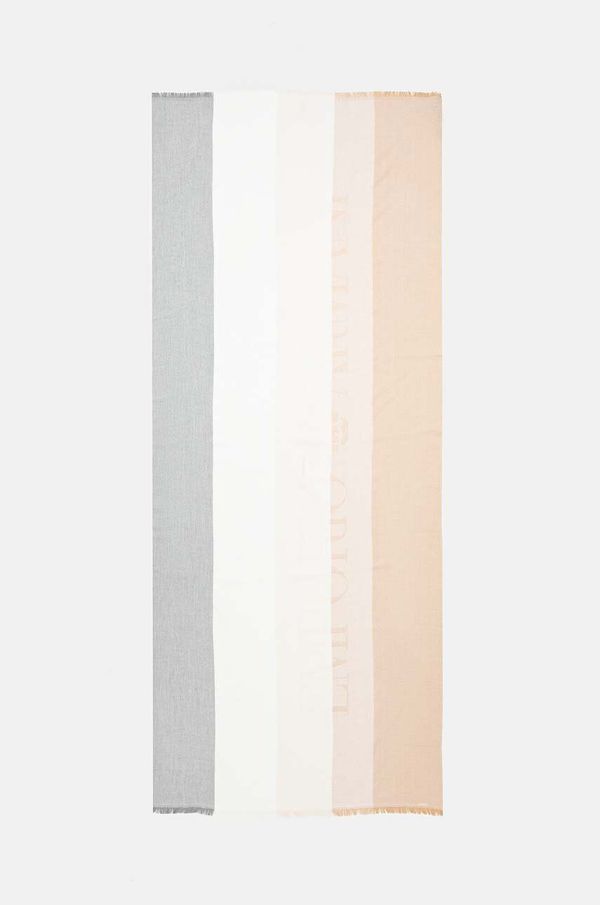 Emporio Armani Šal Emporio Armani za žene, boja: bež, s uzorkom, 635232 2F462