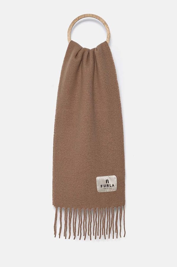 Furla Šal Furla za žene, boja: bež, bez uzorka, WT00028.LH0000.YU500