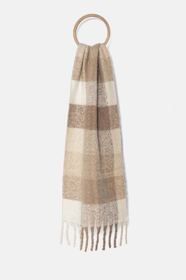 Hollister Co. Šal Hollister Co. za žene, boja: bež, s uzorkom, KI354-4036