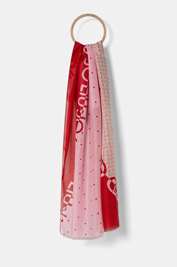 Liu Jo Šal Liu Jo za žene, boja: crvena, s uzorkom, 2A5020 T0300