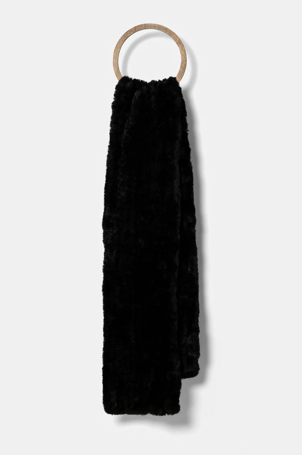 Morgan Šal Morgan 5JOSE za žene, boja: crna, bez uzorka, 5JOSE