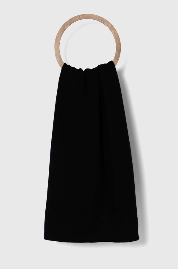 IRO Šal od kašmira IRO boja: crna, bez uzorka, WP52MALIA