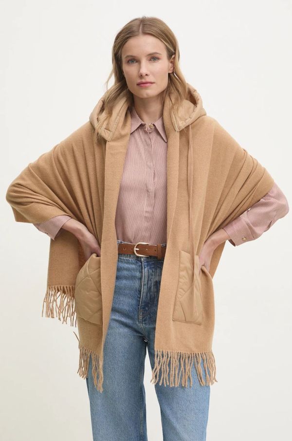 Pedro del Hierro Šal Pedro del Hierro za žene, boja: bež, bez uzorka, 4968565