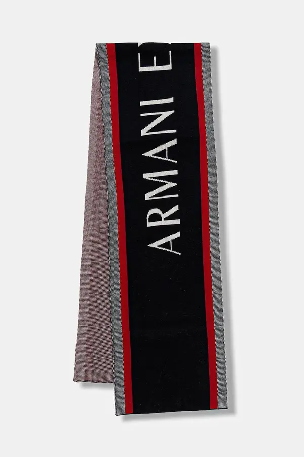 Armani Exchange Šal s dodatkom vune Armani Exchange