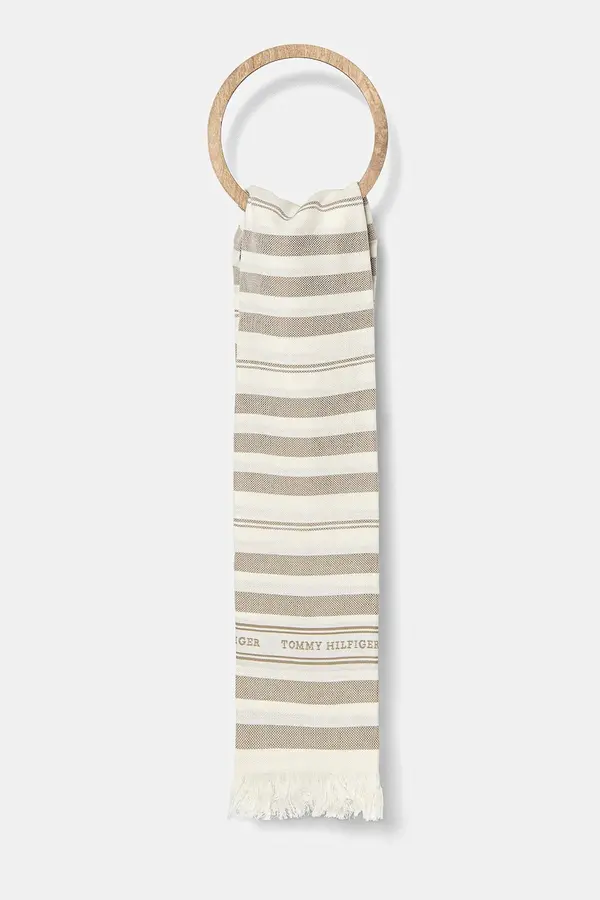 Tommy Hilfiger Šal s mješavinom lana Tommy Hilfiger