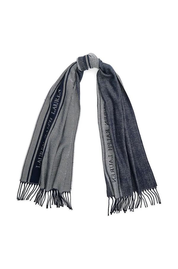 Lauren Ralph Lauren Šal s primjesom vune Lauren Ralph Lauren boja: tamno plava, 454960043