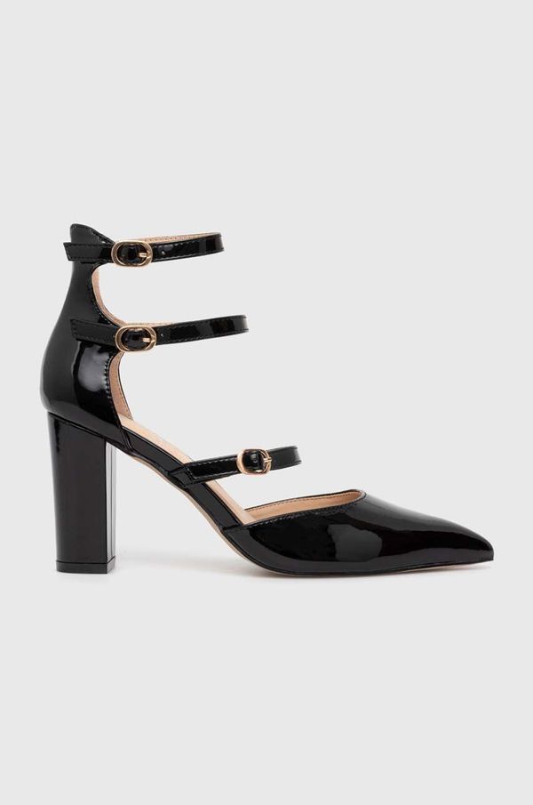 Answear Lab Salonke Answear Lab boja: crna, s debelom potpeticom