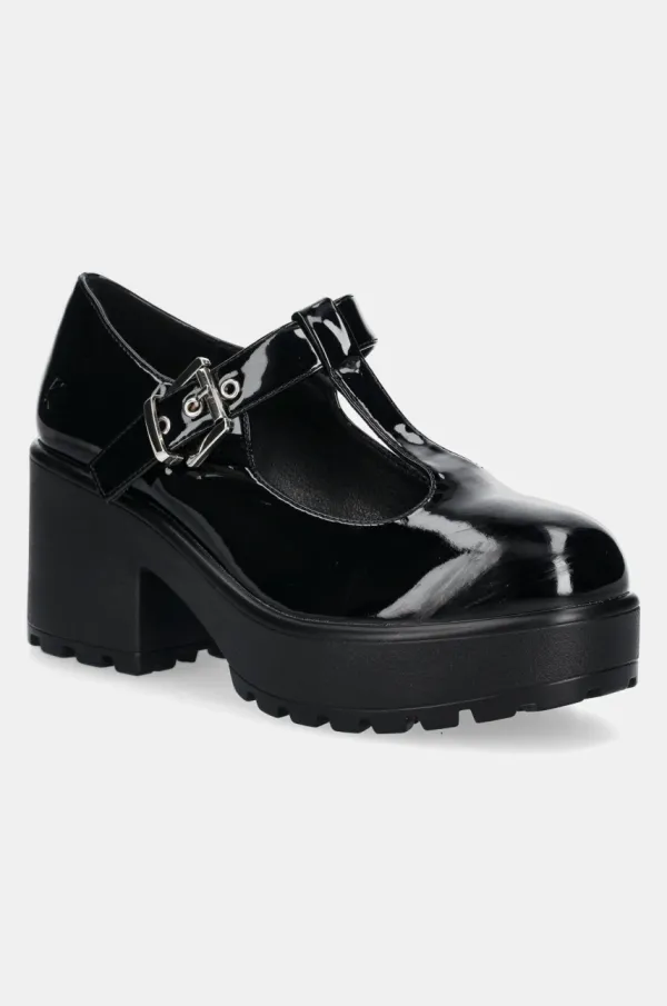 Koi Footwear Salonke Koi Footwear SAI BLACK MARY JANES ‘ PATENT EDITION’ boja: crna, s debelom potpeticom, ND35