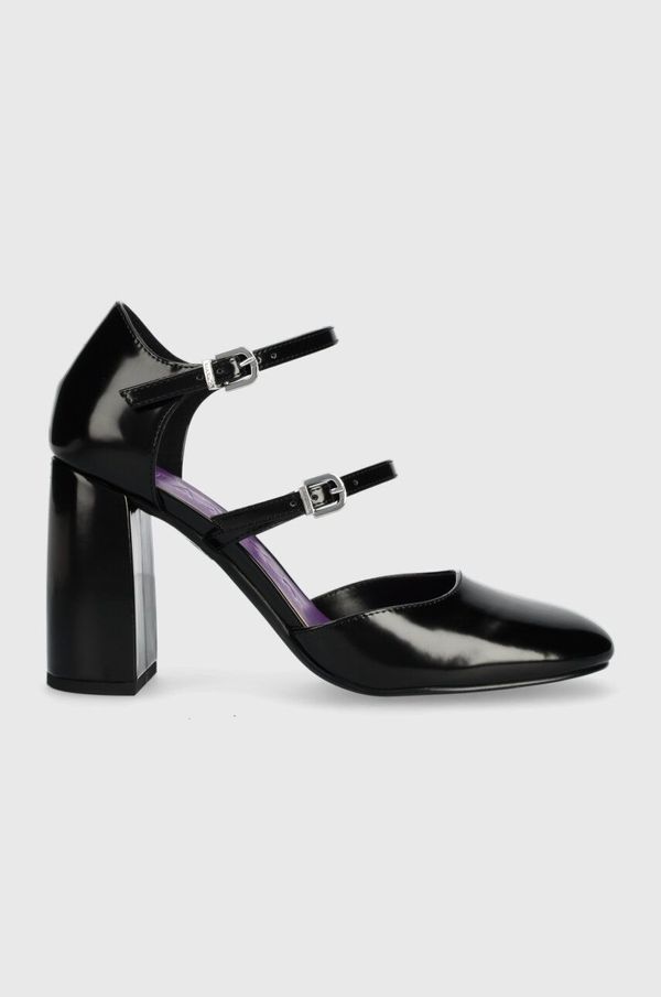 Max&Co. Salonke MAX&Co. boja: crna, s debelom potpeticom