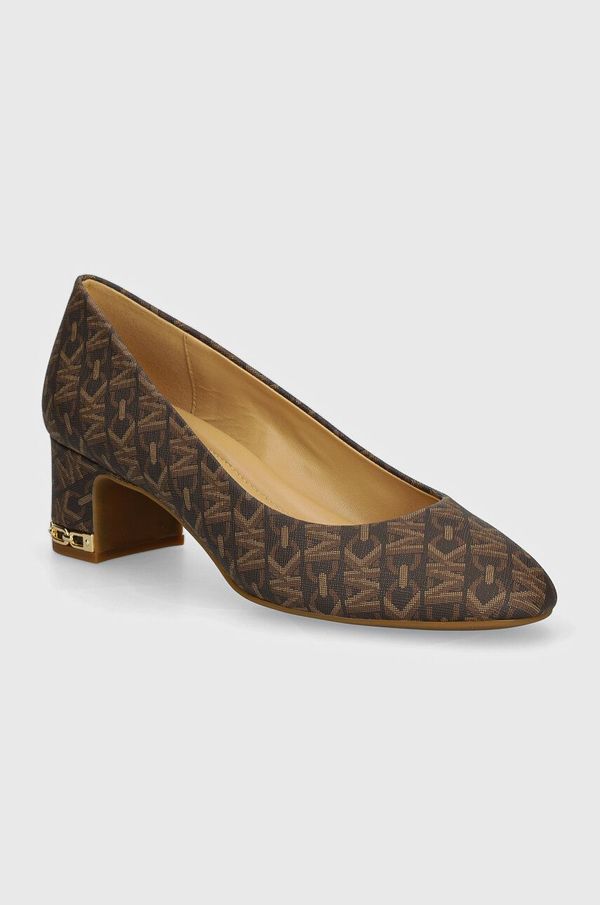 MICHAEL Michael Kors Salonke MICHAEL Michael Kors June boja: smeđa, s debelom potpeticom, 40T4JUMP1B 212