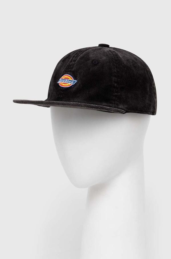 Dickies Samtana kapa sa šiltom Dickies CHASE CITY CAP boja: crna, s aplikacijom, DK0A4YPJ