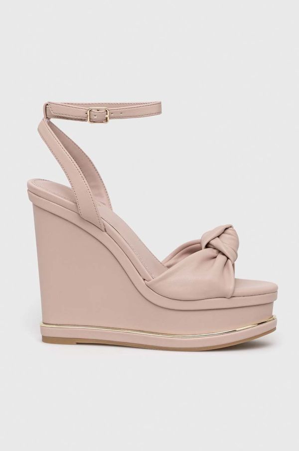 Aldo Sandale Aldo Barykin za žene, boja: ružičasta, klin peta