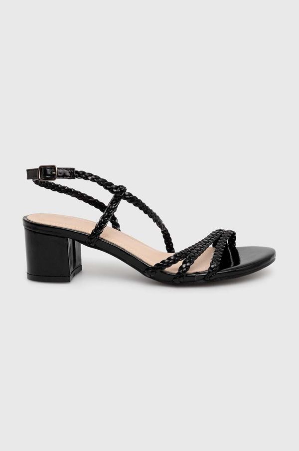 Answear Lab Sandale Answear Lab boja: crna