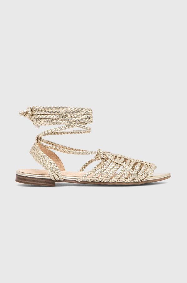 Answear Lab Sandale Answear Lab za žene, boja: zlatna