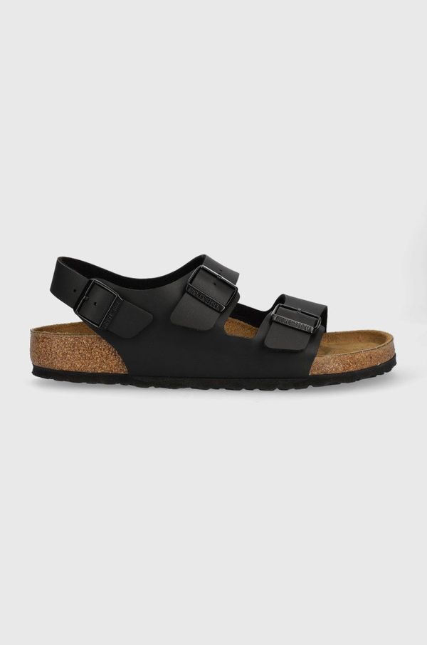 Birkenstock Sandale Birkenstock Milano za muškarce, boja: crna, 34791