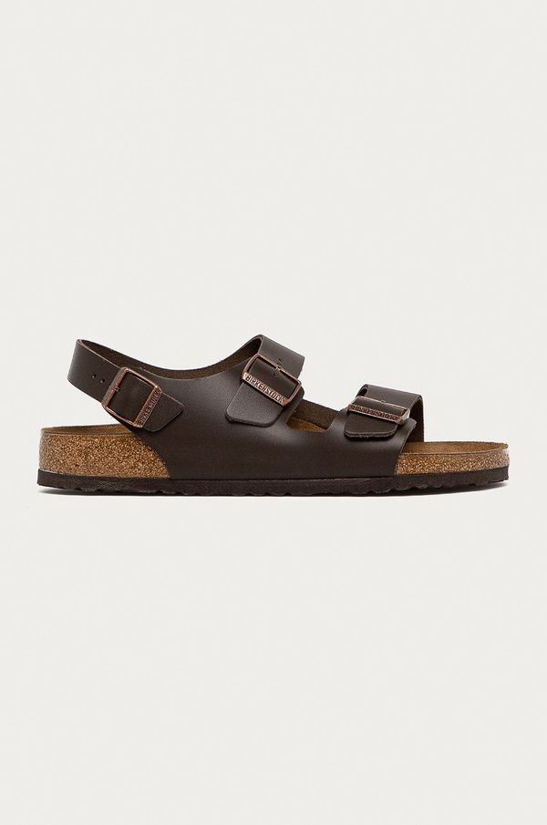 Birkenstock Sandale Birkenstock Milano za muškarce, boja: smeđa, 34101