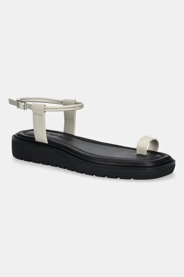 Calvin Klein Jeans Sandale Calvin Klein Jeans ROPE TOE POST SANDAL LTH MG