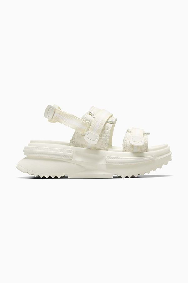 Converse Sandale Converse Run Star Utility Sandal Cx za žene, boja: bijela, s platformom, A06481C