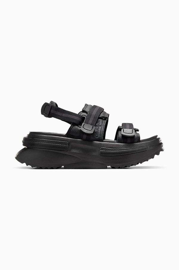 Converse Sandale Converse Run Star Utility Sandal Cx za žene, boja: crna, s platformom, A06480C