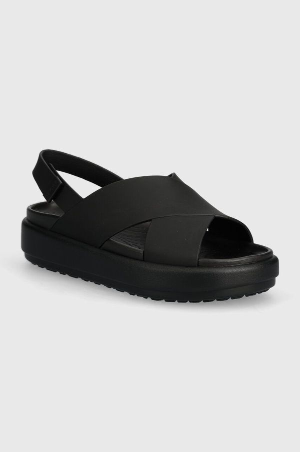 Crocs Sandale Crocs Brooklyn Luxe Strap boja: crna, 209407.060