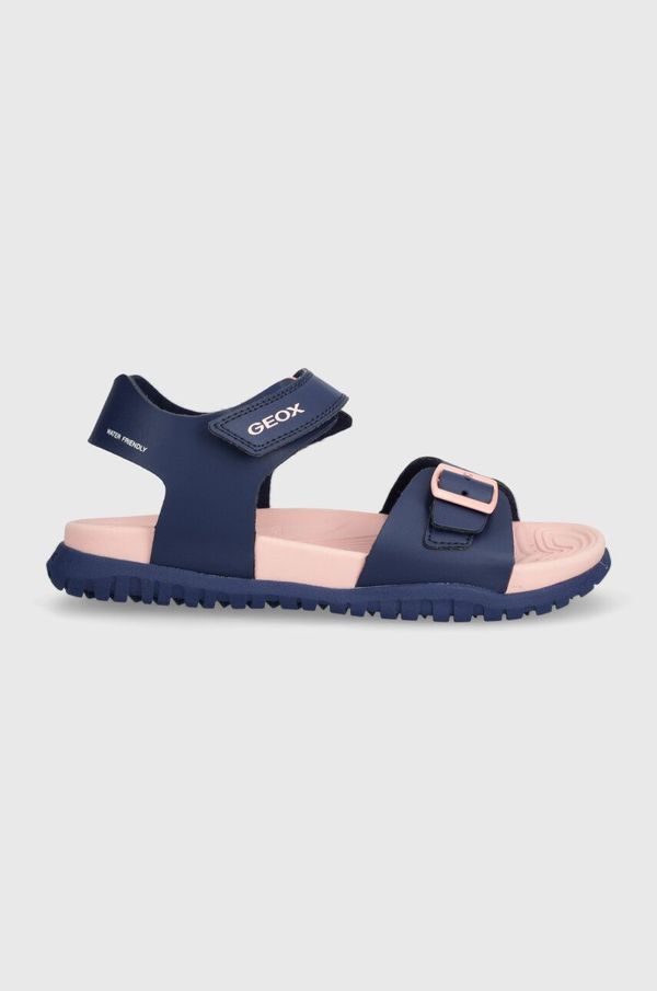 Geox Sandale Geox SANDAL FUSBETTO boja: tamno plava