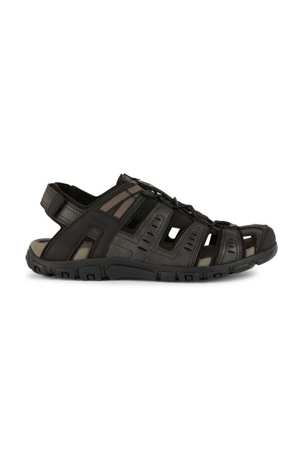 Geox Sandale Geox UOMO SANDAL STRADA za muškarce, boja: crna, U4524C 000ME C9999