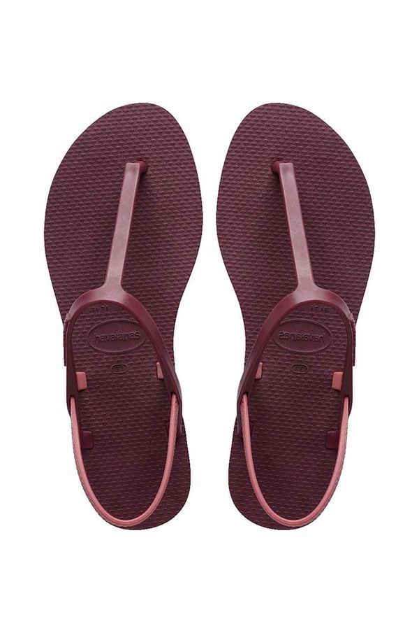 Havaianas Sandale Havaianas YOU PARATY RJ za žene, boja: ljubičasta, ravni potplat, 4148985.5143