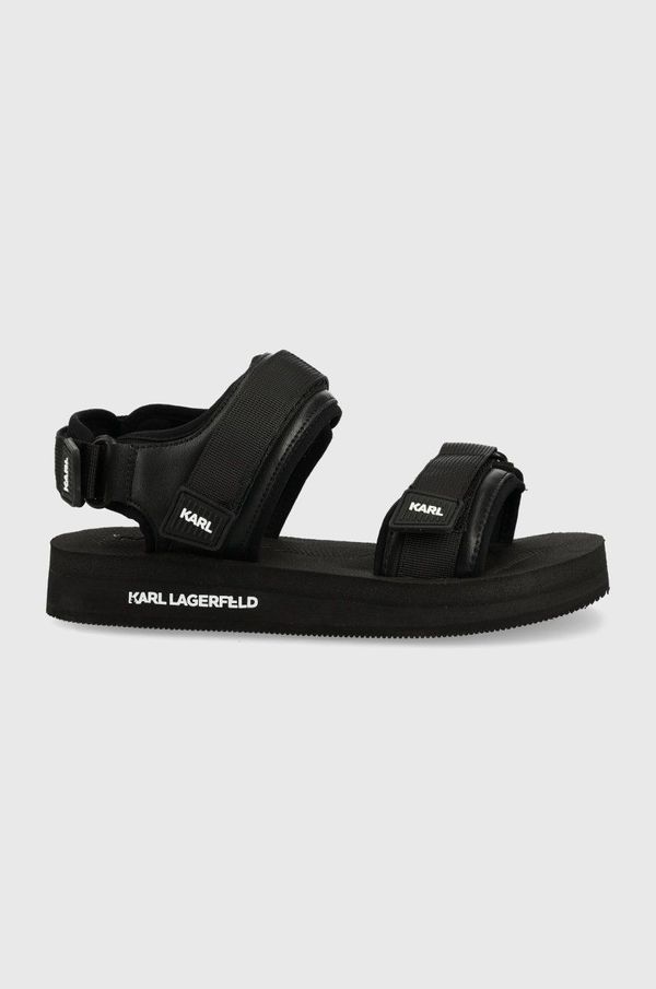 Karl Lagerfeld Sandale Karl Lagerfeld Atlantik za muškarce, boja: crna