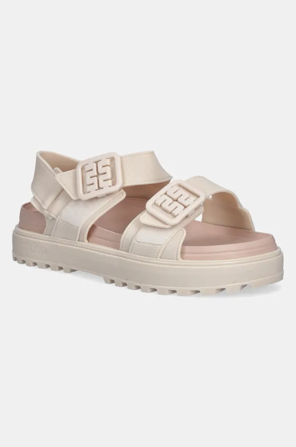 Melissa Sandale Melissa TOWNY za žene, boja: bež, s platformom, M 35964