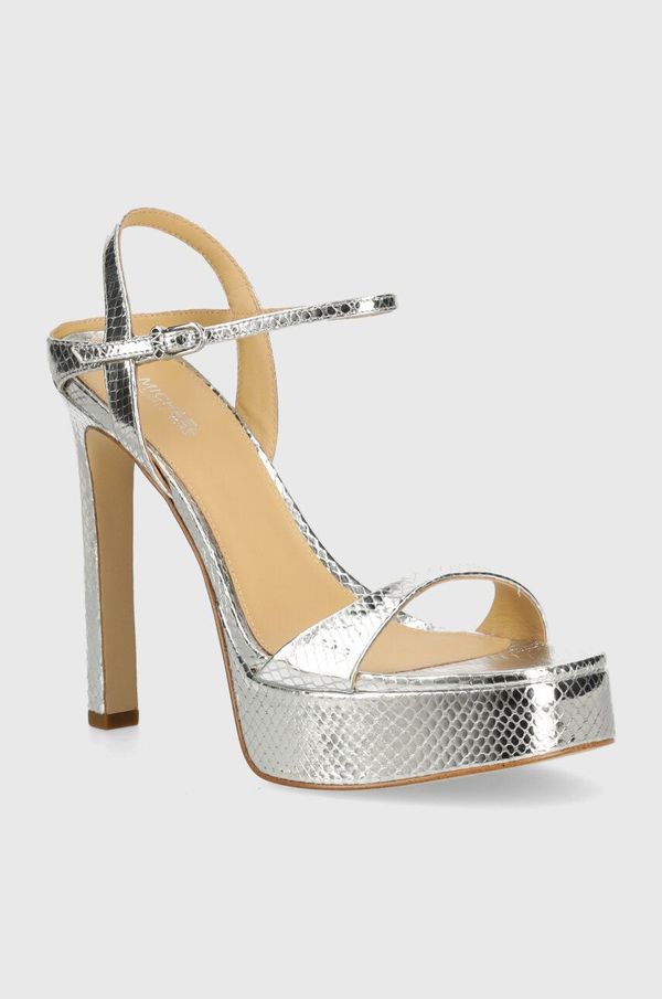 MICHAEL Michael Kors Sandale MICHAEL Michael Kors Amara boja: srebrna, 40S4AMHS2M