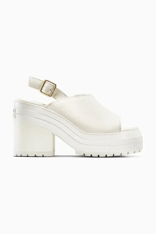 Converse Sandale od brušene kože Converse Chuck 70 De Luxe Heel Mule