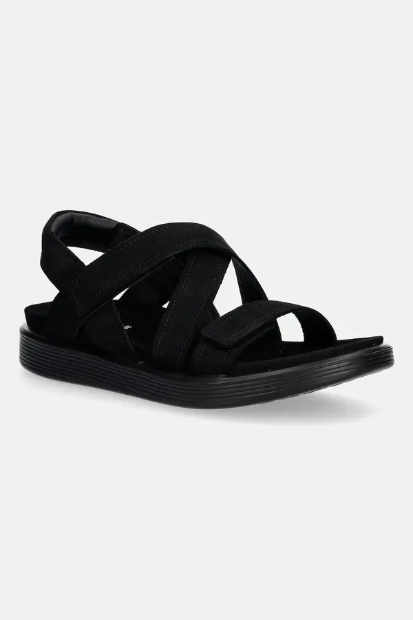 Ecco Sandale od brušene kože Ecco Soft Sandal W