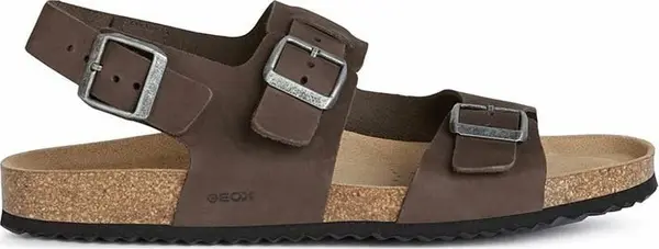 Geox Sandale od brušene kože Geox U SANDAL GHITA A