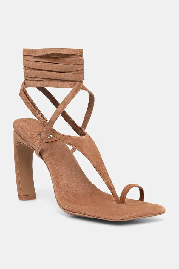 Jeffrey Campbell Sandale od brušene kože Jeffrey Campbell Bon-Bon