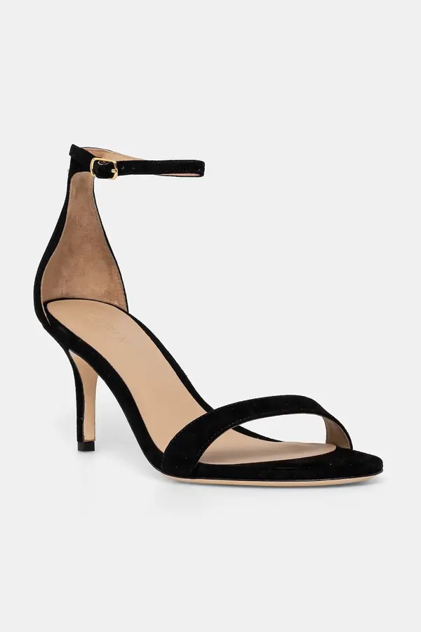 Lauren Ralph Lauren Sandale od brušene kože Lauren Ralph Lauren Allie Mid