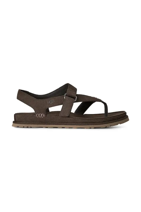 UGG Sandale od brušene kože UGG W Goldengaze Toe Post