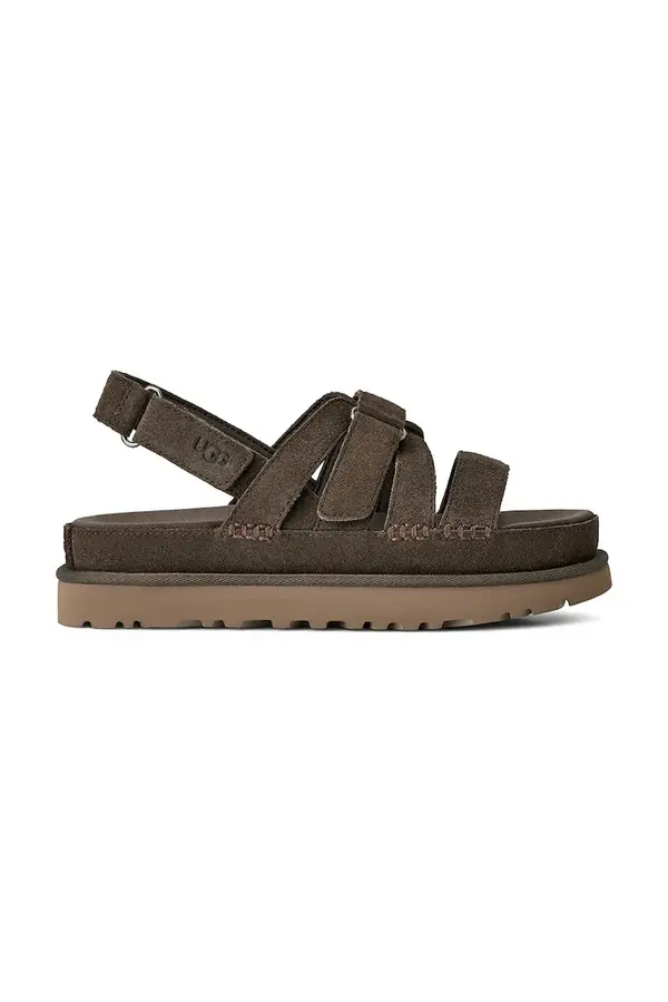 UGG Sandale od brušene kože UGG W Goldenstar Gleam