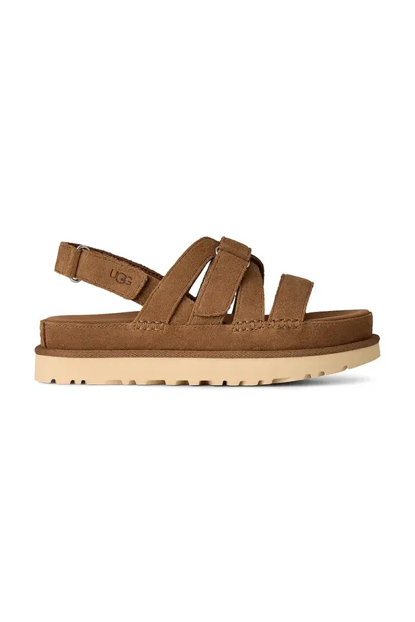 UGG Sandale od brušene kože UGG W Goldenstar Gleam