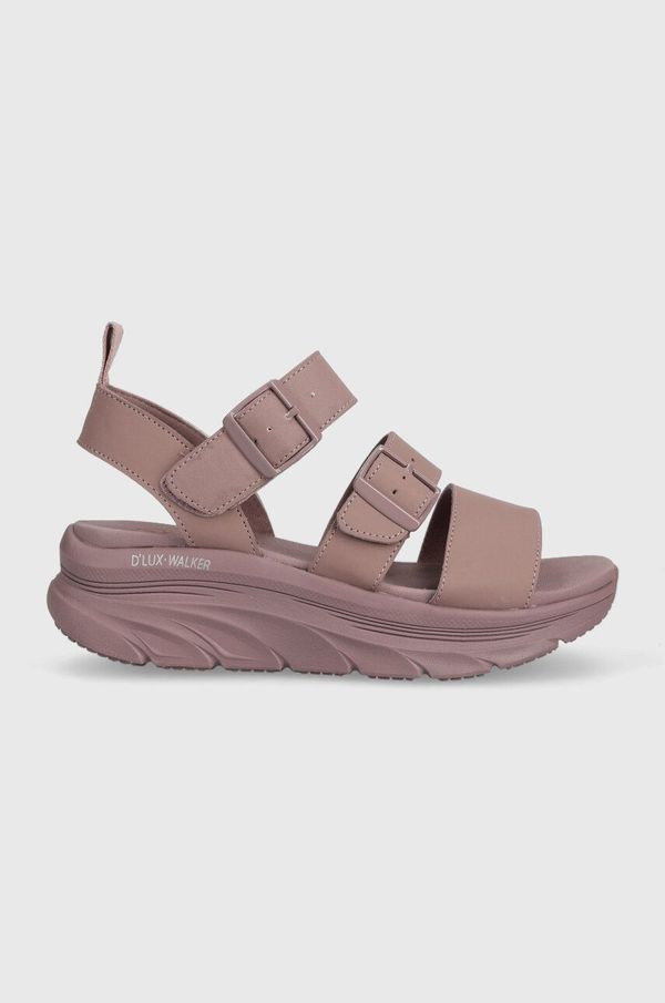 Skechers Sandale Skechers RELAXED FIT za žene, boja: ružičasta, s platformom