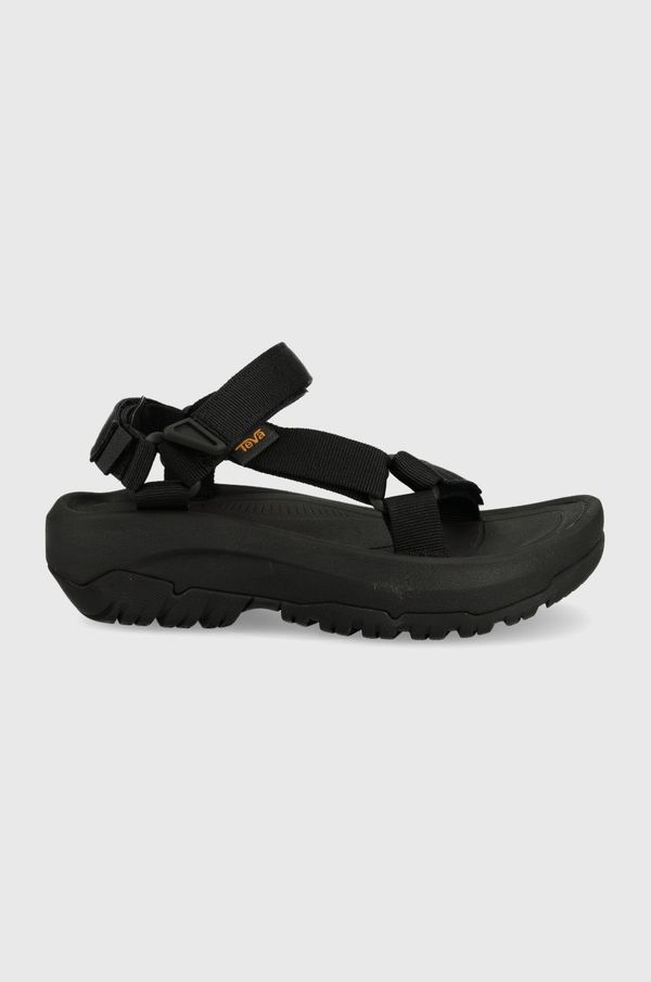 Teva Sandale Teva za žene, boja: crna, s platformom, 1131270.BLK-BLK