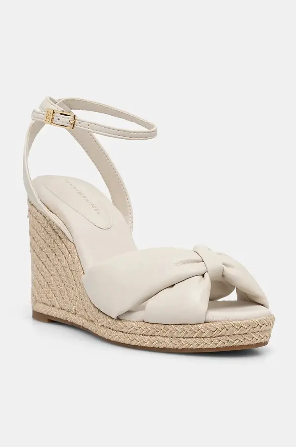 Tommy Hilfiger Sandale Tommy Hilfiger TH BOW HIGH CORK WEDG