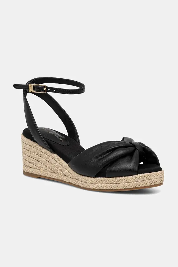 Tommy Hilfiger Sandale Tommy Hilfiger TH BOW MID CORK WEDGE